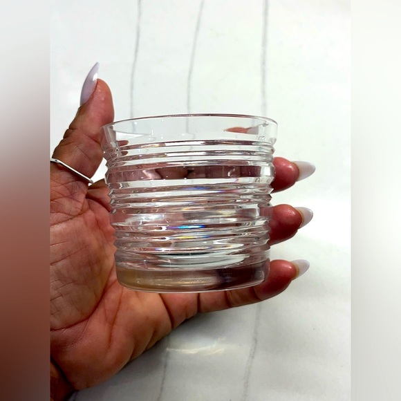 JASPER CONRAD STUART CRYSTAL TEA LIGHT HOLDER - Picture 1 of 3